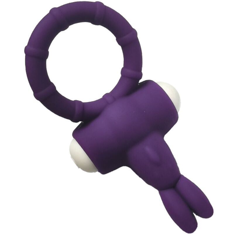 ARMONY - MS BUNNY ANILLO VIBRADOR SILICONA MORADO - immagine 2