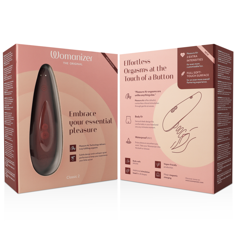 WOMANIZER - CLASSIC 2 STIMOLATORE CLITORALE BORDEAUX - immagine 5