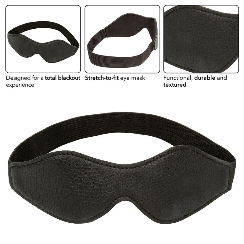 CALEXOTICS - NOCTURNAL ANTIFAZ CUERO NEGRO - immagine 3