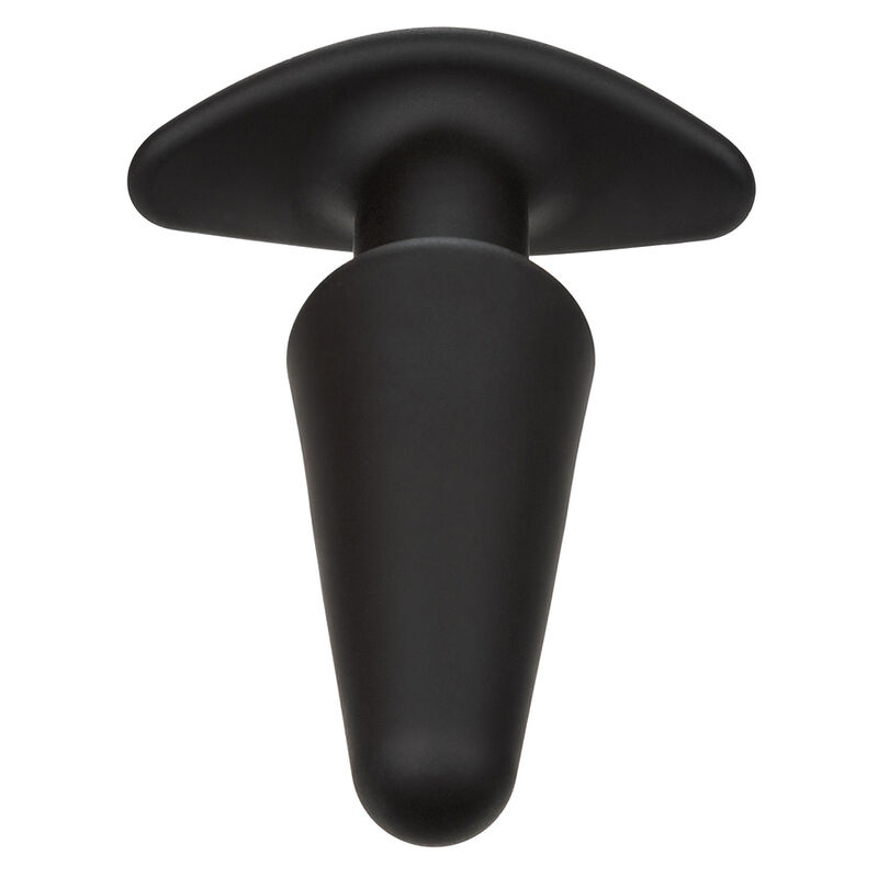 CALEXOTICS - ROCK BOTTOM TAPPO ANALE CONICO 10 VIBRAZIONI SILICONE NERO - immagine 4