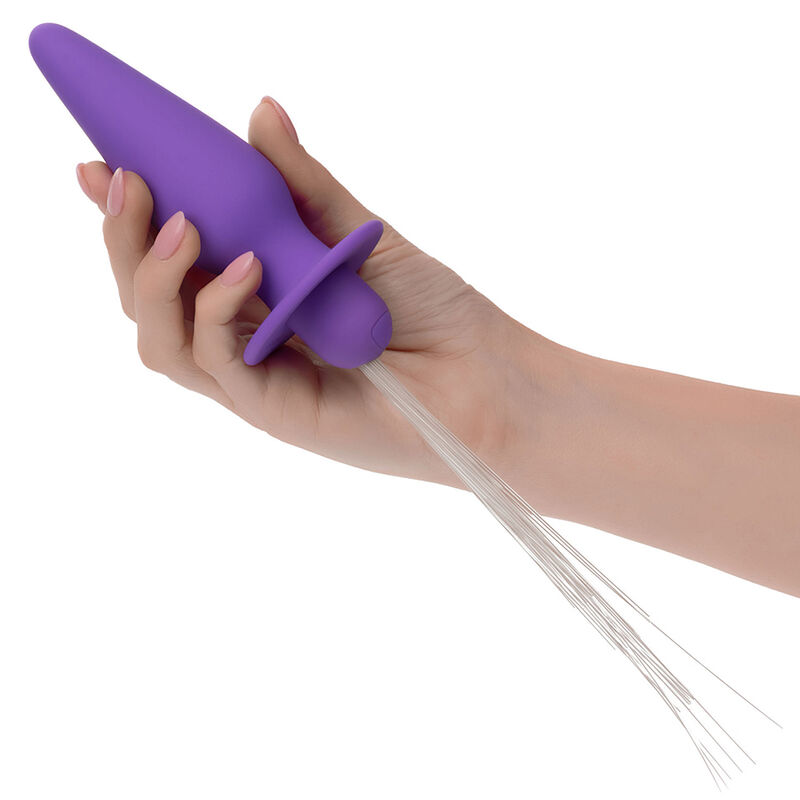 CALEXOTICS - SOUTHERN LIGHTS LIGHT UP PLUG ANALE 10 VIBRAZIONI SILICONE VIOLA - immagine 6