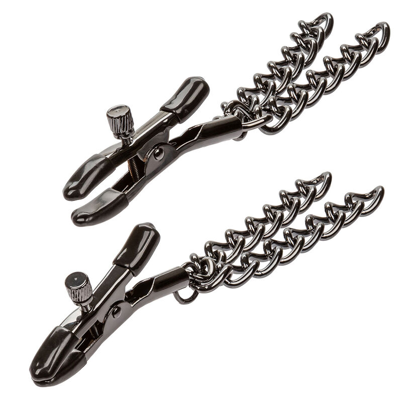 CALEXOTICS - EUPHORIA CATENA MORSETTI PER CAPEZZOLI 14,5 CM - immagine 3