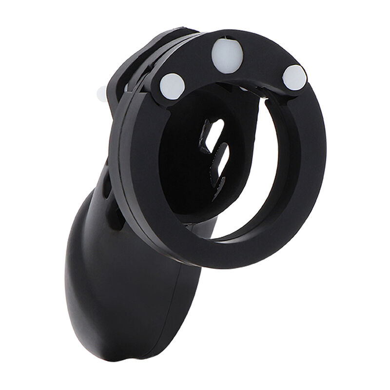 HIDDEN DESIRE - EXTREME GABBIA PER CAZZO IN SILICONE TAGLIA L NERA - immagine 2