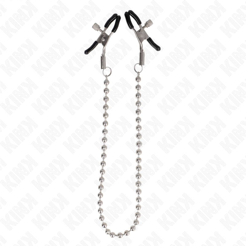 KINK - PINZAS PARA PEZONES CON CADENA DE BOLAS 30 CM - immagine 5