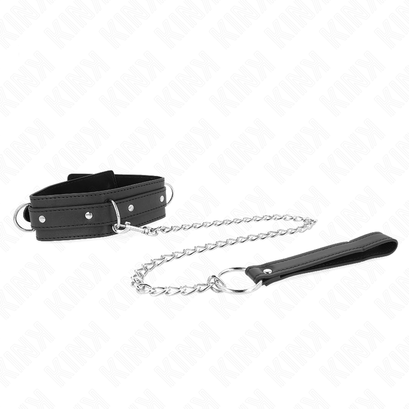 KINK - COLLAR CON CORREA 65 CM 3 ANILLOS MODELO 1 AJUSTABLE 38-49 CM X 5 CM - immagine 5