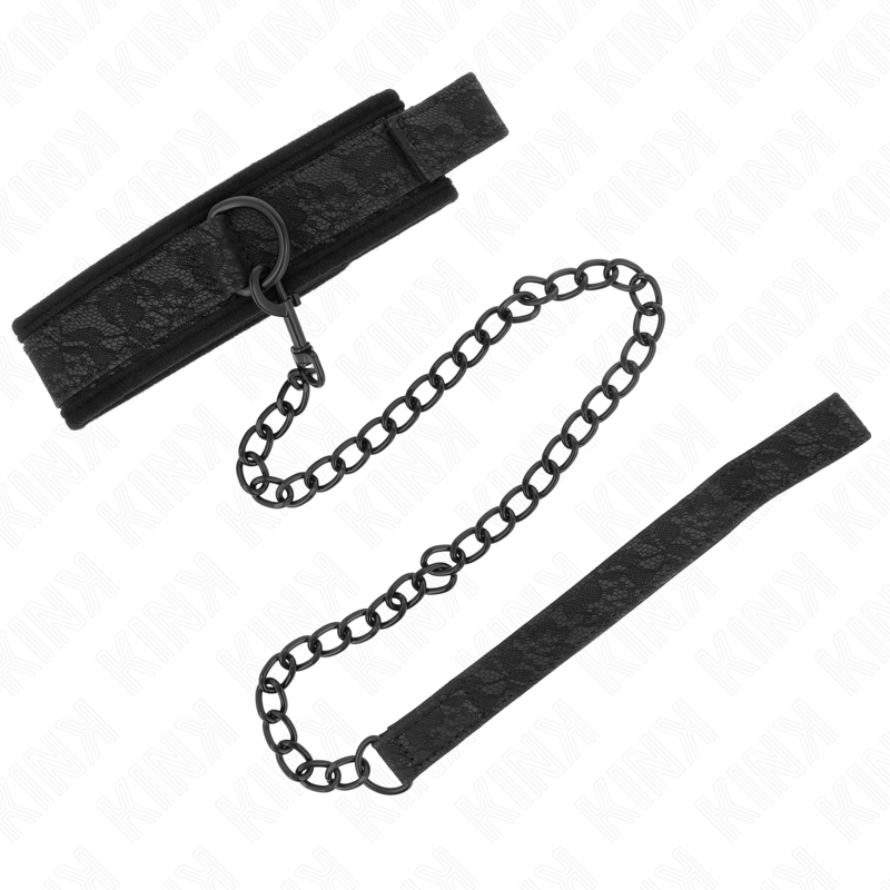 KINK - COLLARE MODELLO BASE CON GUINZAGLIO 77 CM MODELLO 5 REGOLABILE 34-54 CM X 5 CM - immagine 6