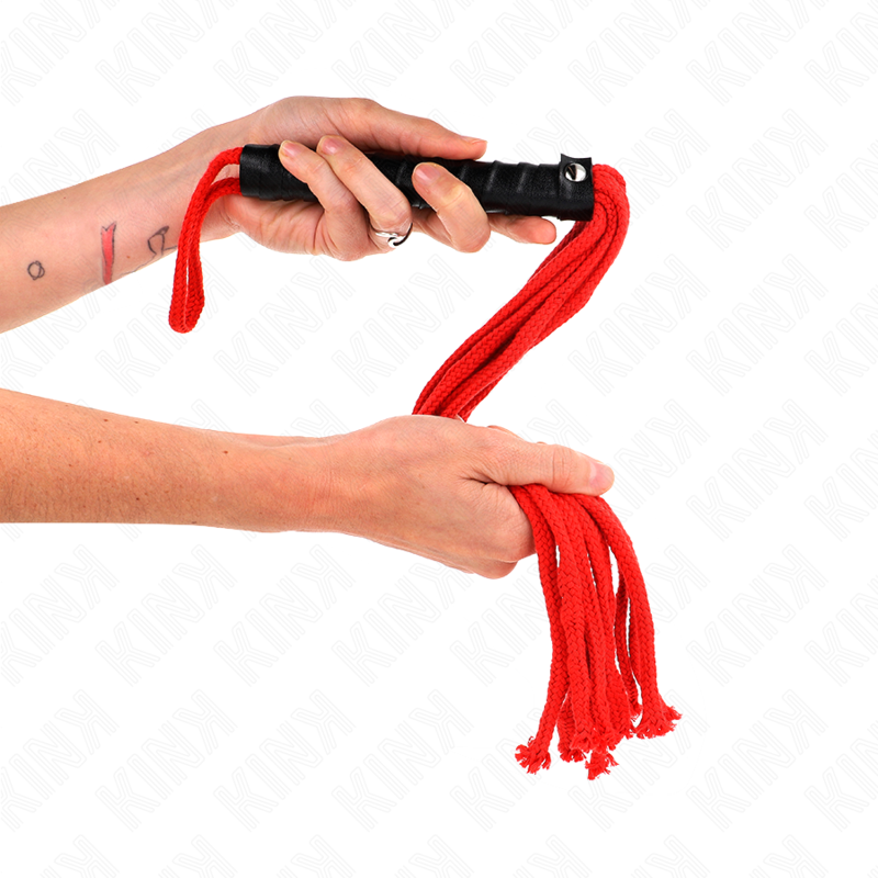 KINK - FRUSTA IN CORDA ROJO 56 CM - immagine 4