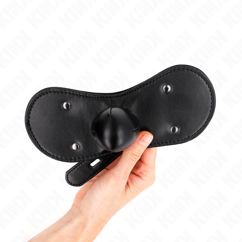 KINK - MÁSCARA BUCAL MORDAZA DE BOLA CON CERRADURA AJUSTABLE 42-60 CM - immagine 3