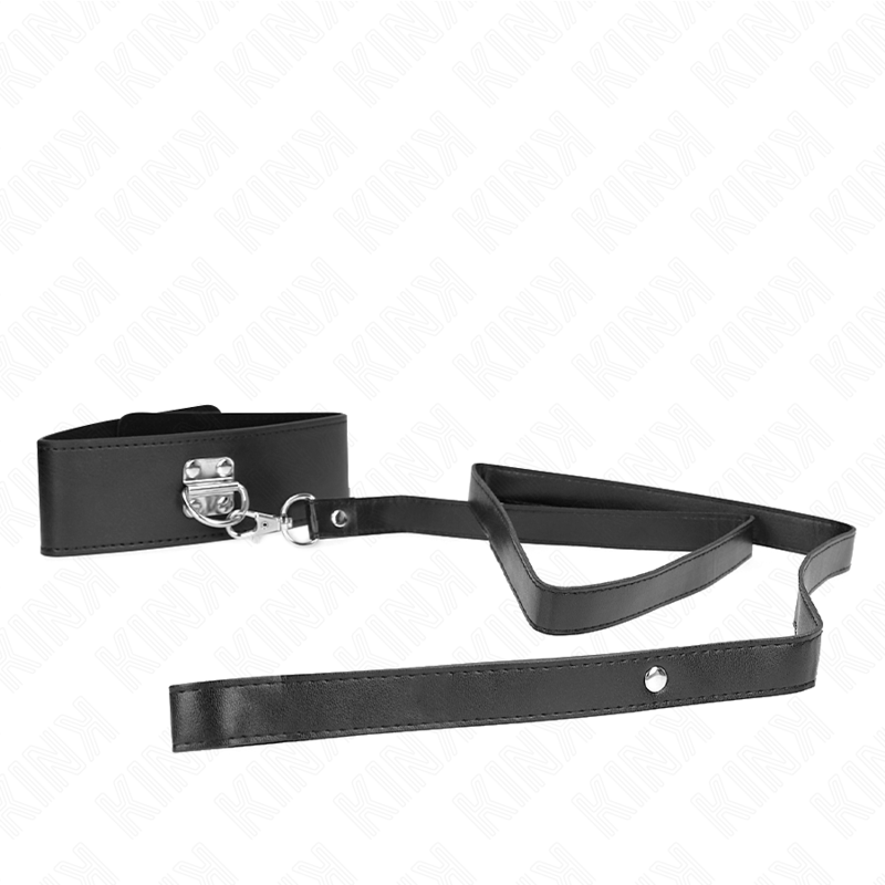 KINK - COLLAR CON CORREA 116 CM MODELO 2 AJUSTABLE 36-43 CM X 5 CM - immagine 3