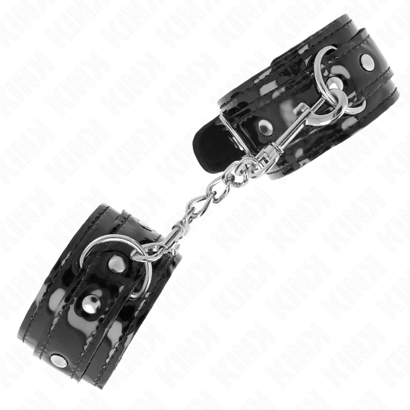 KINK - MUÑEQUERAS DE NEOPRENO BRILLANTE AJUSTABLE 17-24 CM X 4.5 CM - immagine 2