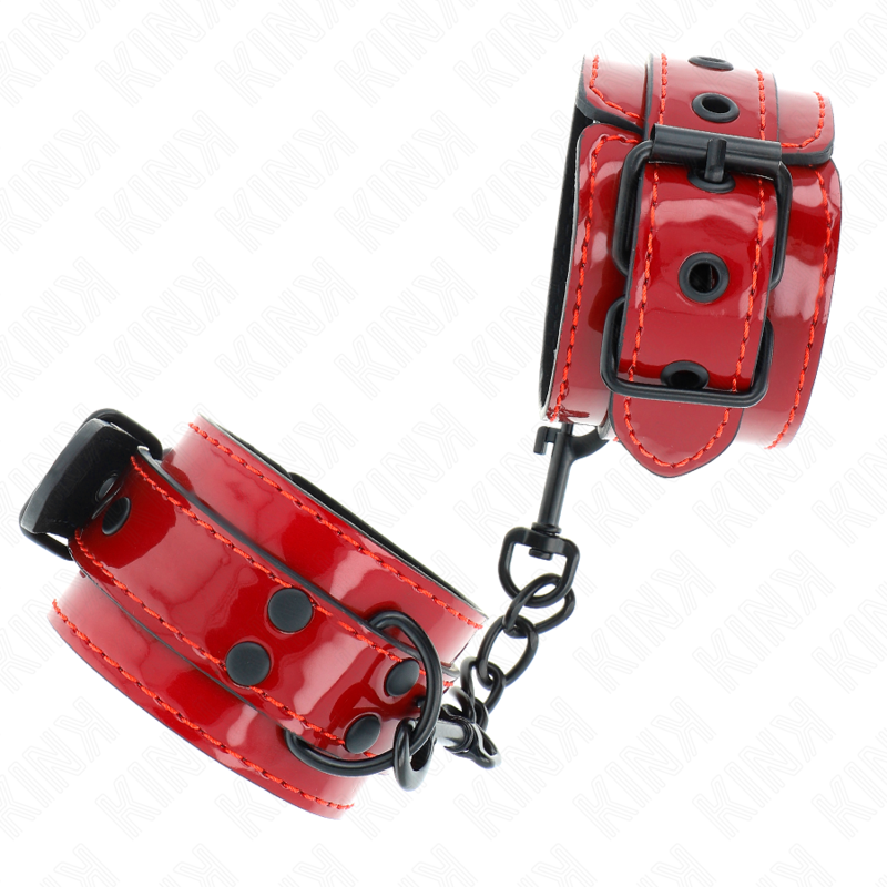 KINK - MUÑEQUERAS ROJO OSCURO 23 X 5 CM - immagine 3