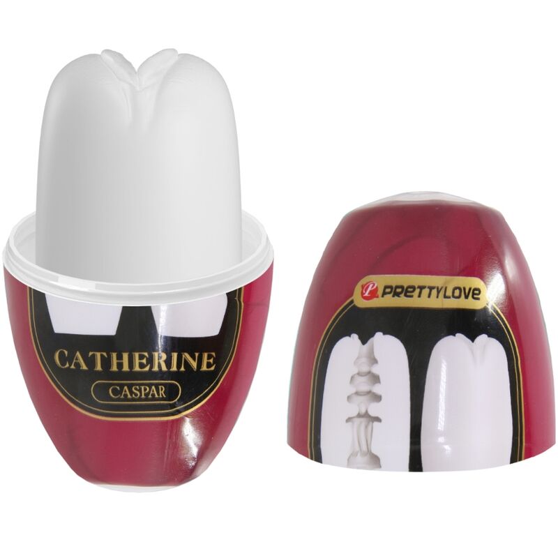 PRETTY LOVE - CATHERINE MASTURBADOR MASCULINO BLANCO - immagine 3