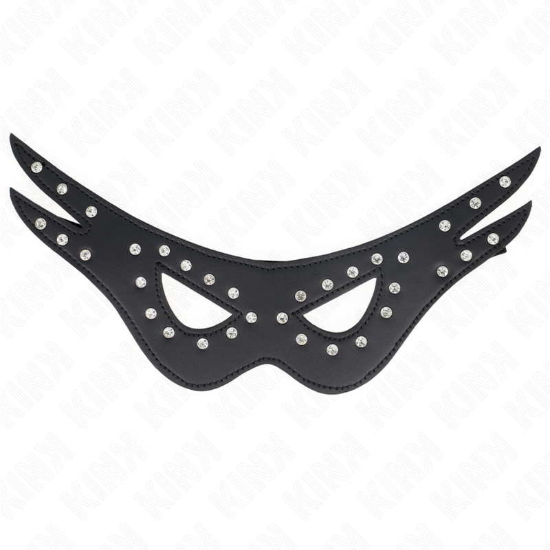 KINK - MÁSCARA DE POLIPIEL SEXY MODELO 2 27 x 13 CM - immagine 2