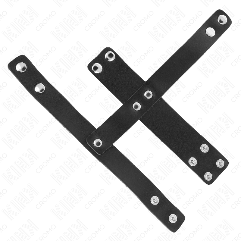 KINK - ANILLO JAULA PENE CUERO CON DIVISOR DE BOLAS AJUSTABLE - immagine 3