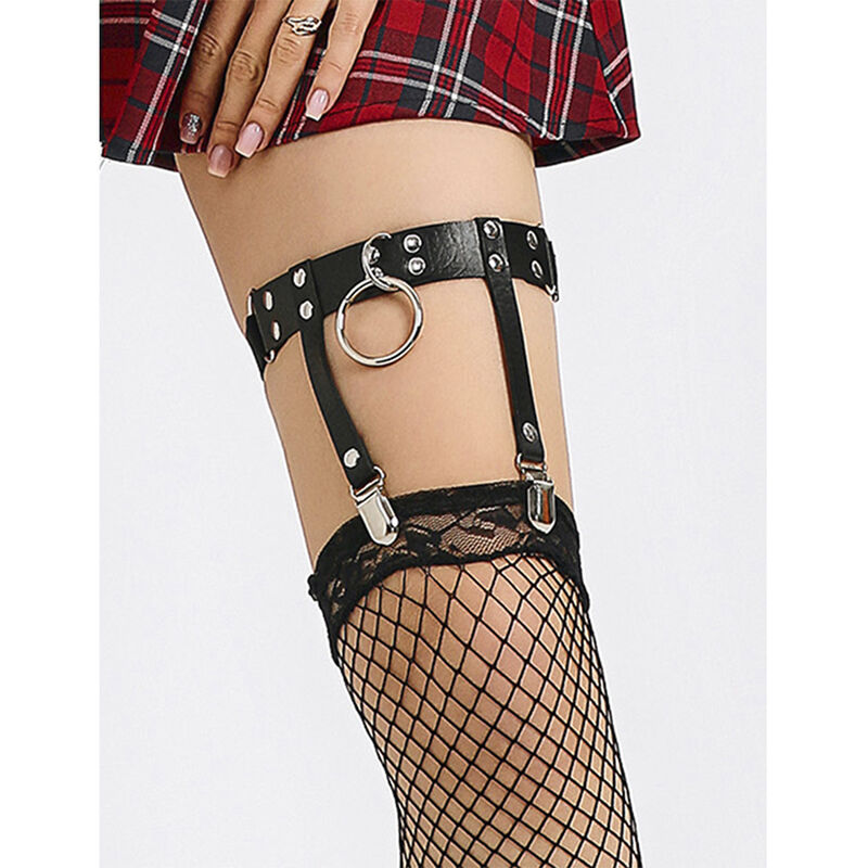 SUBBLIME - 953744 LIGA PUNK DE CUERO AJUSTABLE NEGRO TALLA ÚNICA - immagine 12