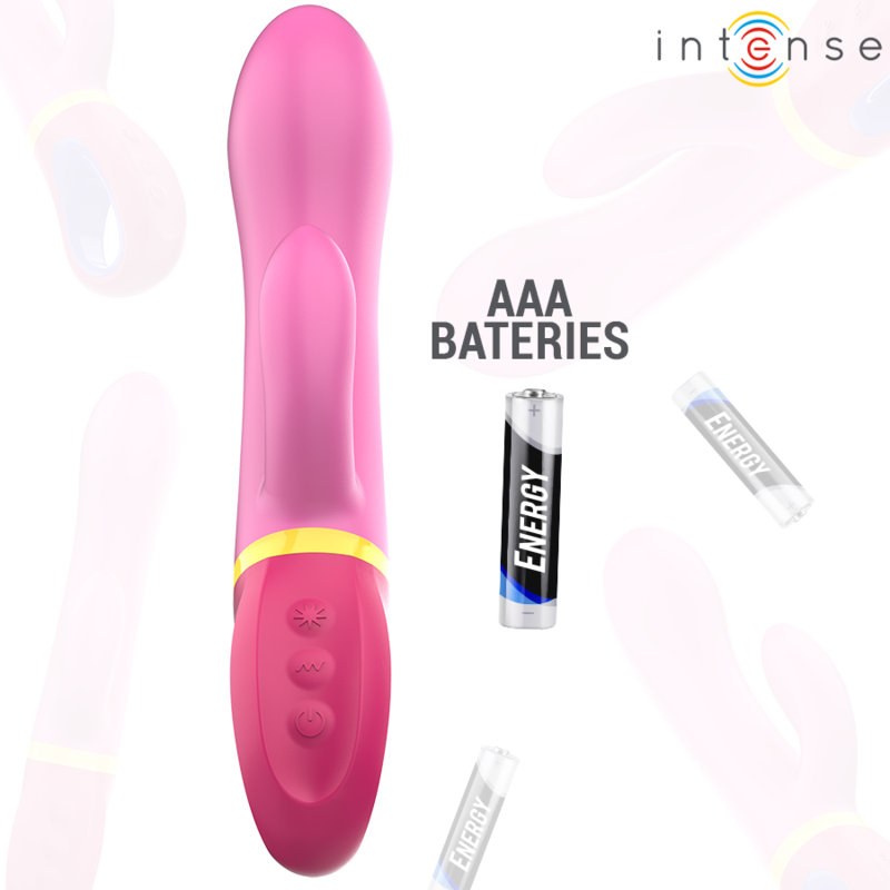 INTENSO - VIBRATORE CONIGLIO ROSA DAPHNE - immagine 4