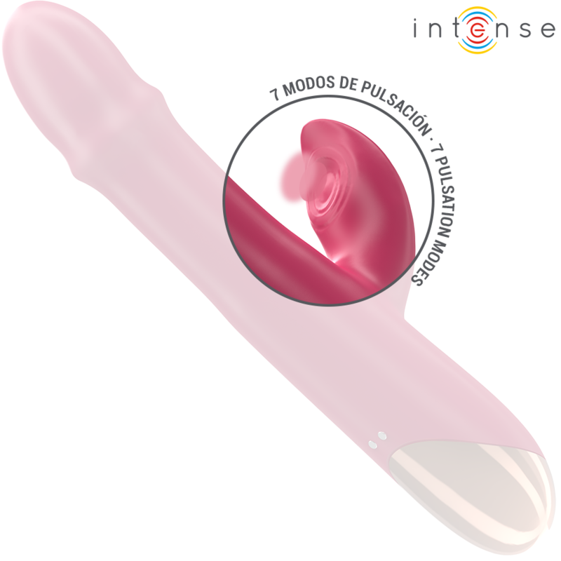 INTENSE - CHLOE VIBRATORE MULTIFUNZIONE 3 IN 1 ROSSO - immagine 4