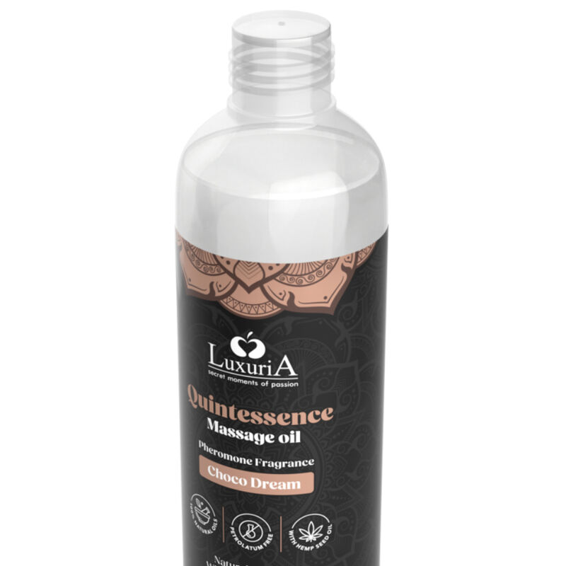 INTIMATELINE LUXURIA - OLIO MASSAGGIO CIOCCOLATO 150 ML - immagine 2