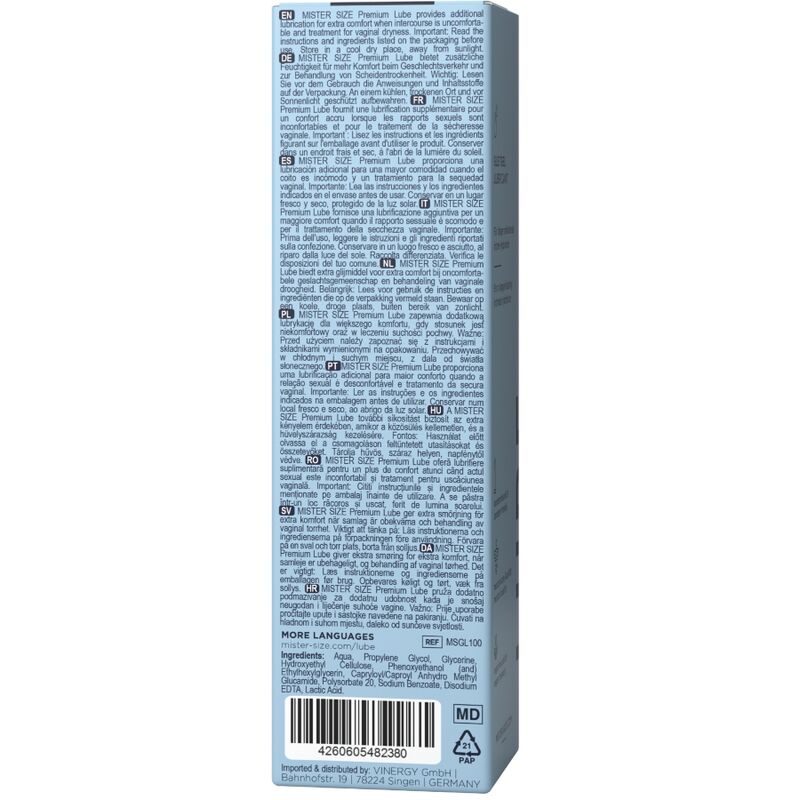 MISTER SIZE - LUBRICANTE PREMIUM 100 ML - immagine 2