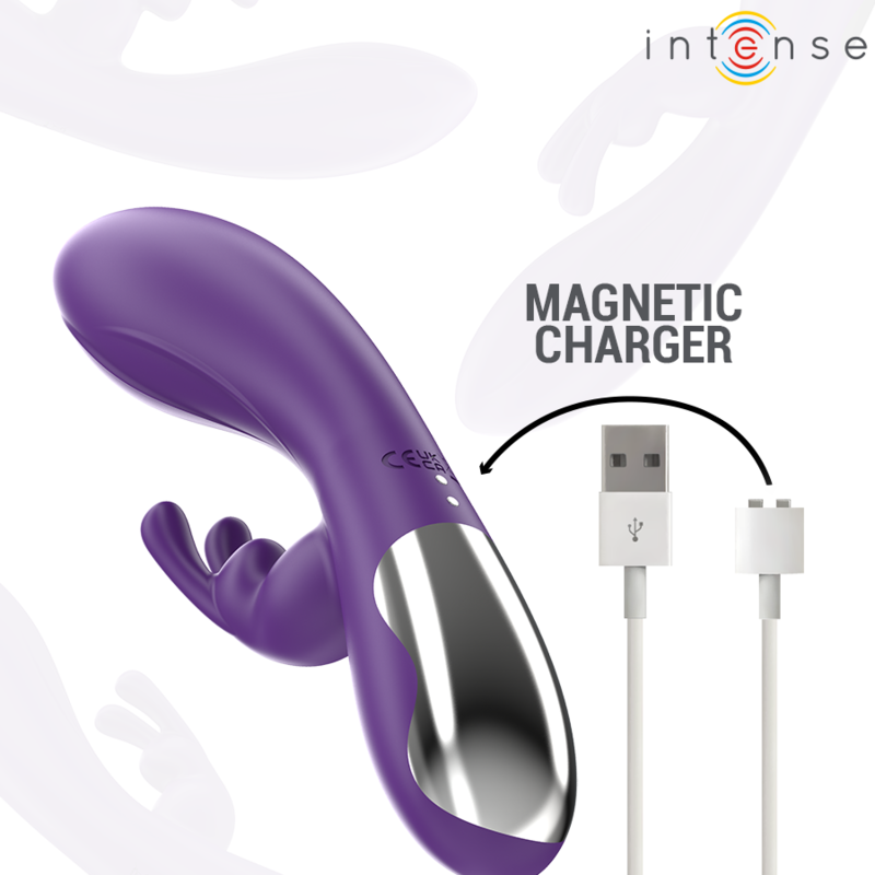 INTENSE - VIBRATORE RANDALL RABBIT 10 VIBRAZIONI VIOLA - immagine 5