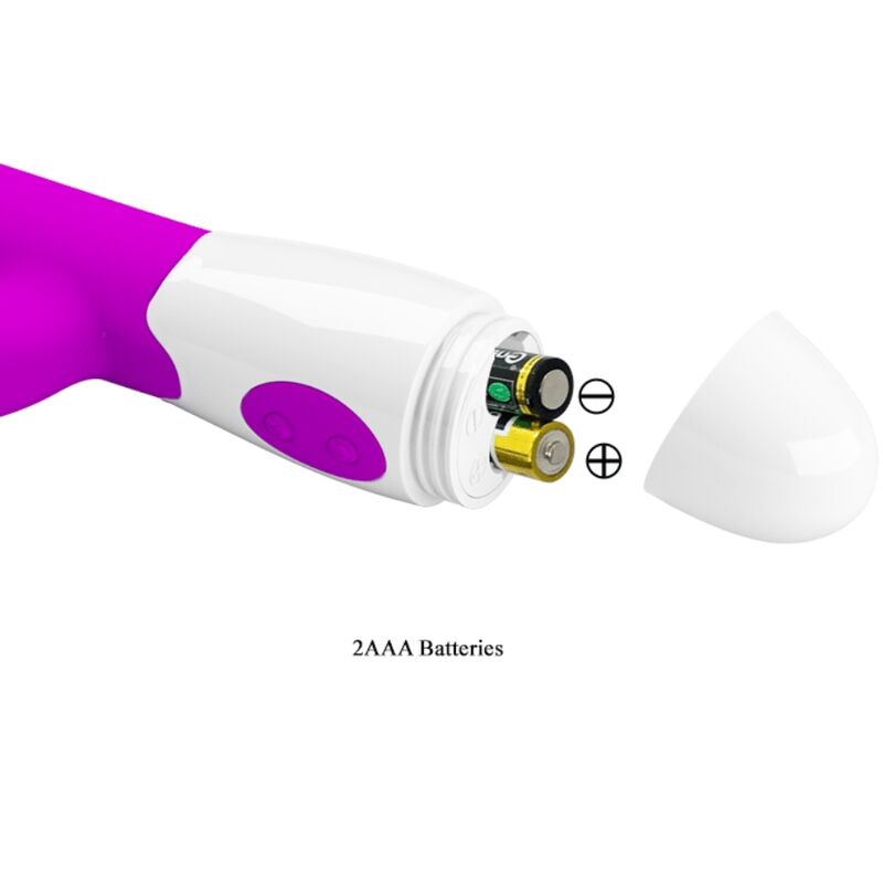 PRETTY LOVE - VIBRATORE CENTAUR CONIGLIO 30 MODALITÀ DI VIBRAZIONE VIOLA - immagine 4