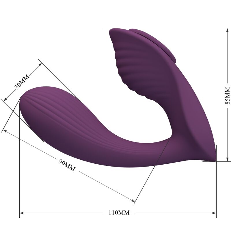 PRETTY LOVE - FRANZ MASSAGGIATORE E VIBRATORE APP GRATUITA VIOLA - immagine 7