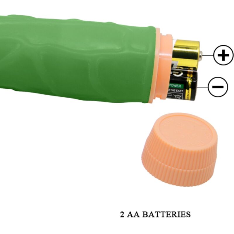 BAILE - BILL VIBRATORE REALISTICO 22,5 CM VERDE - immagine 5
