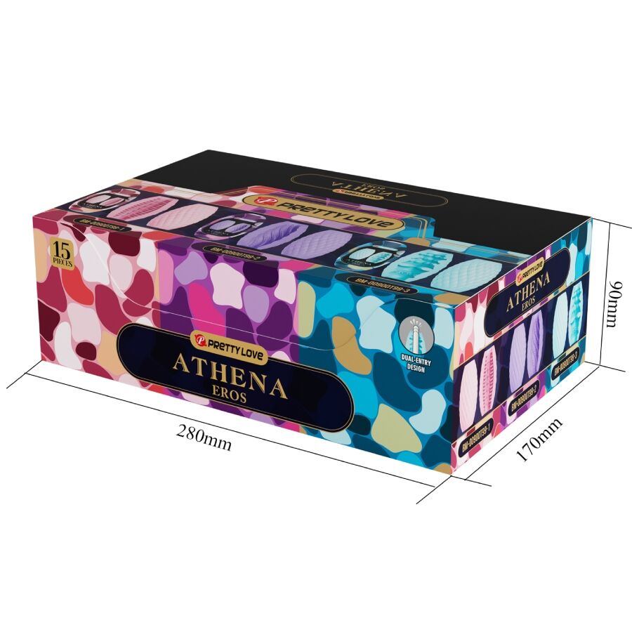 PRETTY LOVE - ATHENA EROS PACK 15 VARI MASTURBATORI MASCHILI - immagine 2