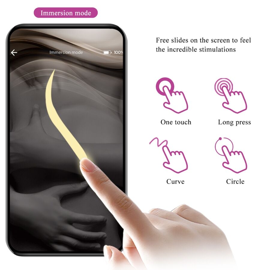 PRETTY LOVE - VIBRATORE CONTROLLATO DA APP LEVIATHAN VIOLA - immagine 4