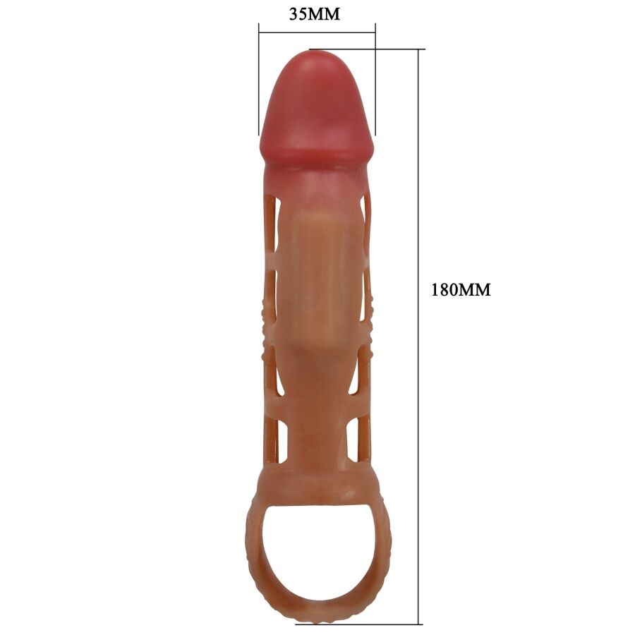 PRETTY LOVE - PRESTON FUNDA PARA PENE CON VIBRACIÓN DE 18 CM - immagine 6