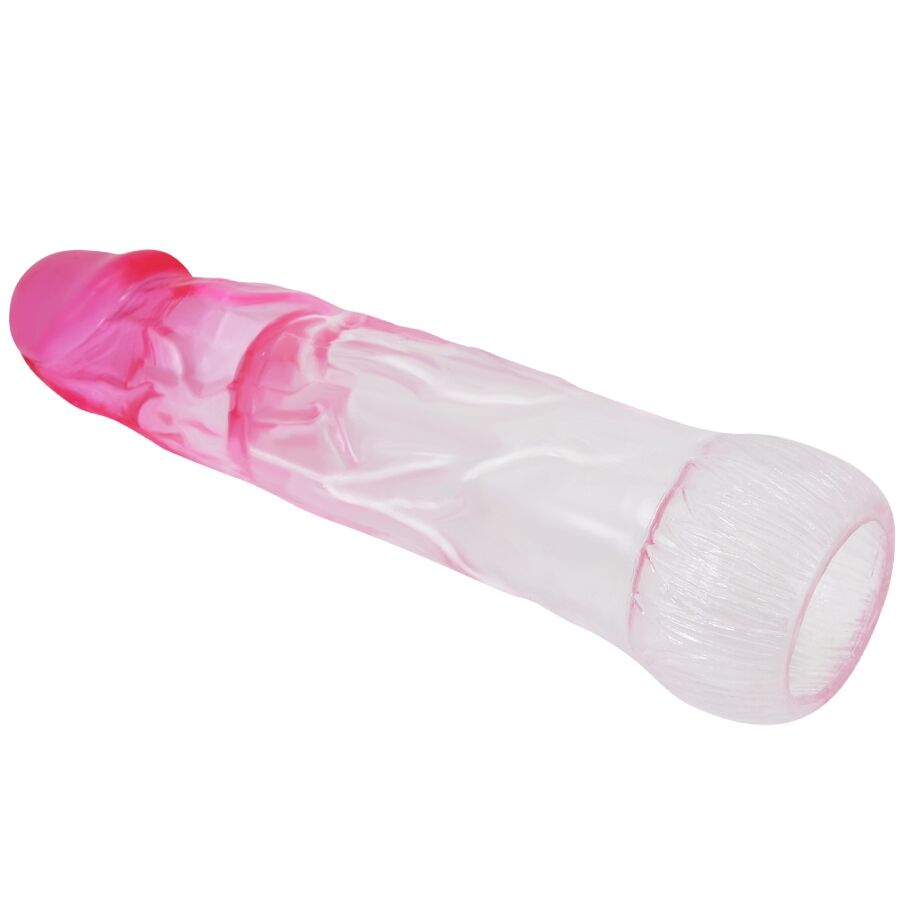 PRETTY LOVE - NERON REALISTICO 6 CM GUAINA DI ALLARGAMENTO PER PENE ROSA - immagine 2