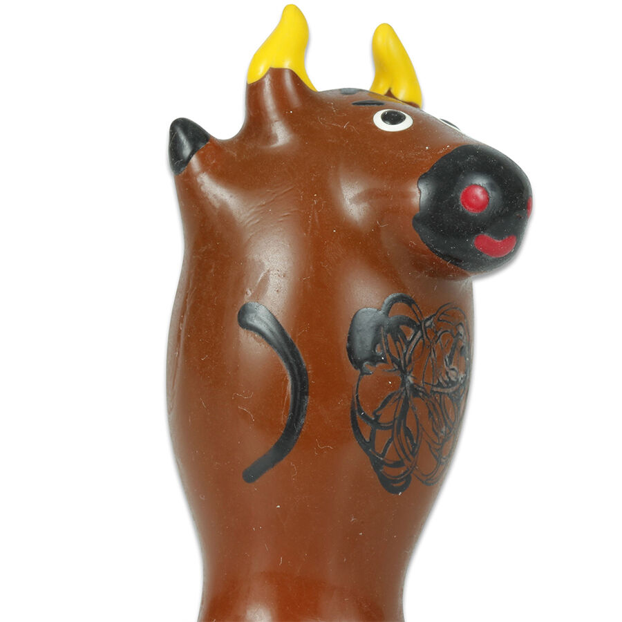 CONDOMERIE - PRESERVATIVO DECORATIVO PINTADO A MANO TORO MODELO 1 - immagine 2