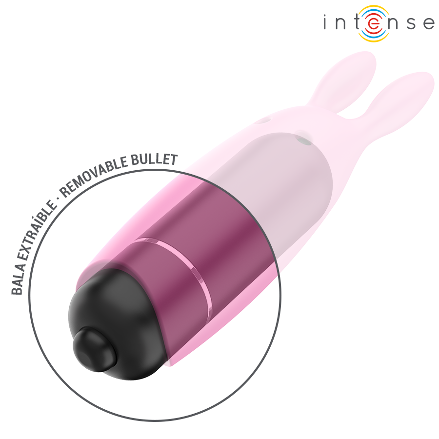 INTENSE - HOPPER BALA VIBRADORA ROSA 8.3 X 2.4 CM - immagine 4