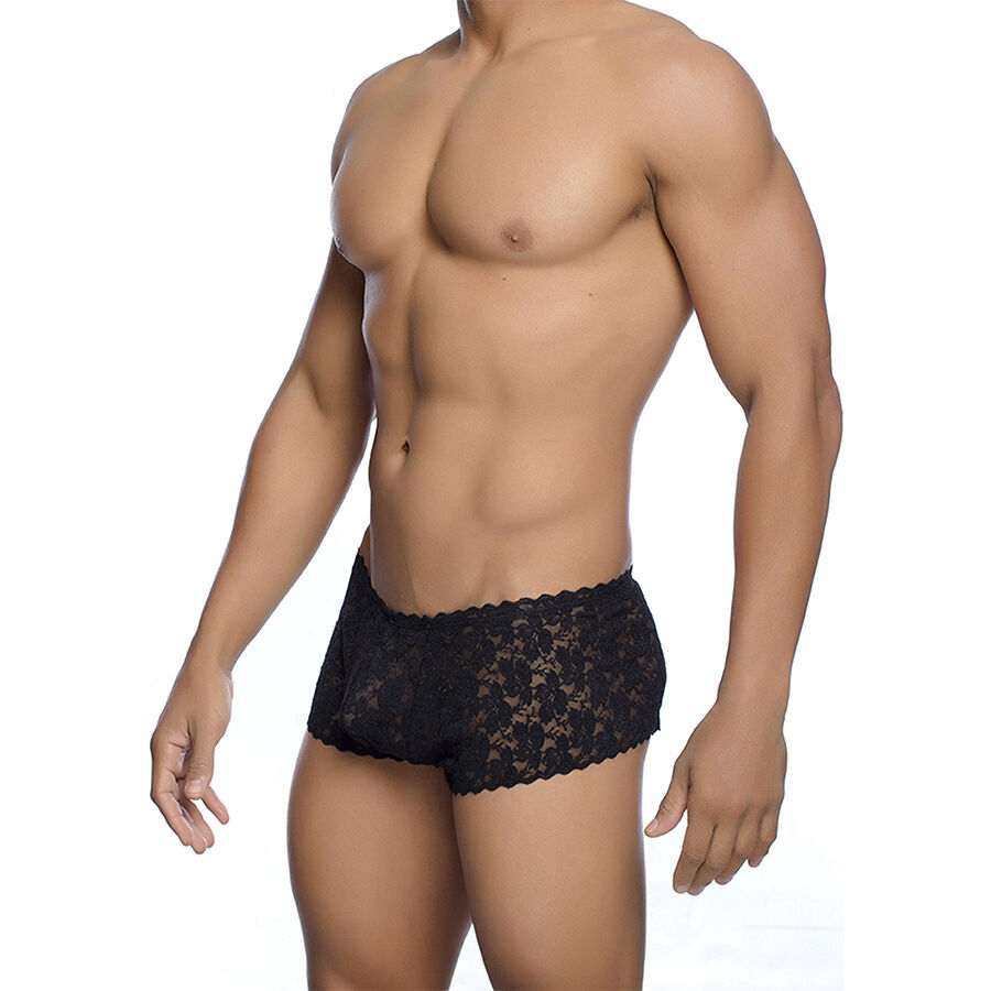 MOB - BOXER ENCAJE NEGRO TALLA S/M - immagine 6