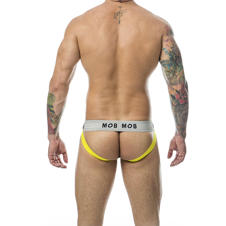 MOB - JOCK CLASICO STRIPE AMARILLO TALLA S - immagine 3