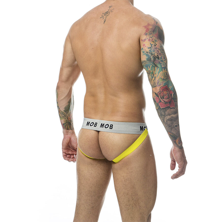 MOB - JOCK CLASICO STRIPE AMARILLO TALLA S - immagine 5