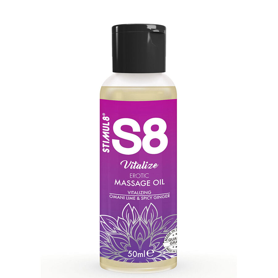 STIMUL8 - S8 OLIO PER MASSAGGIO CONFEZIONE 3 X 50 ML - immagine 2