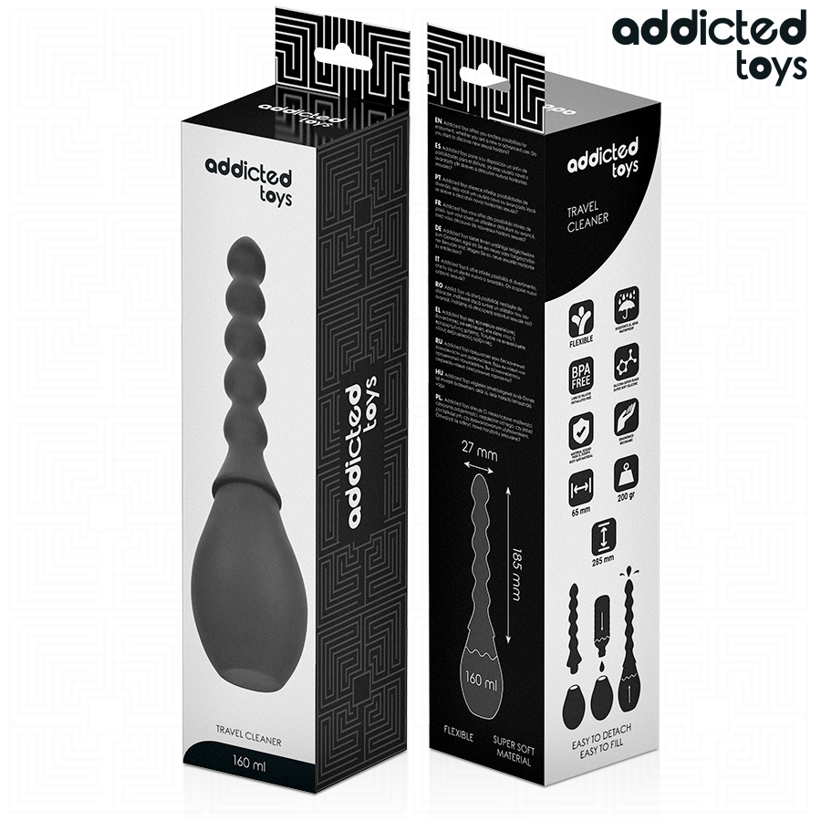 ADDICTED TOYS - LIMPIADOR DE VIAJE SILICONA MODELO 2 - immagine 6