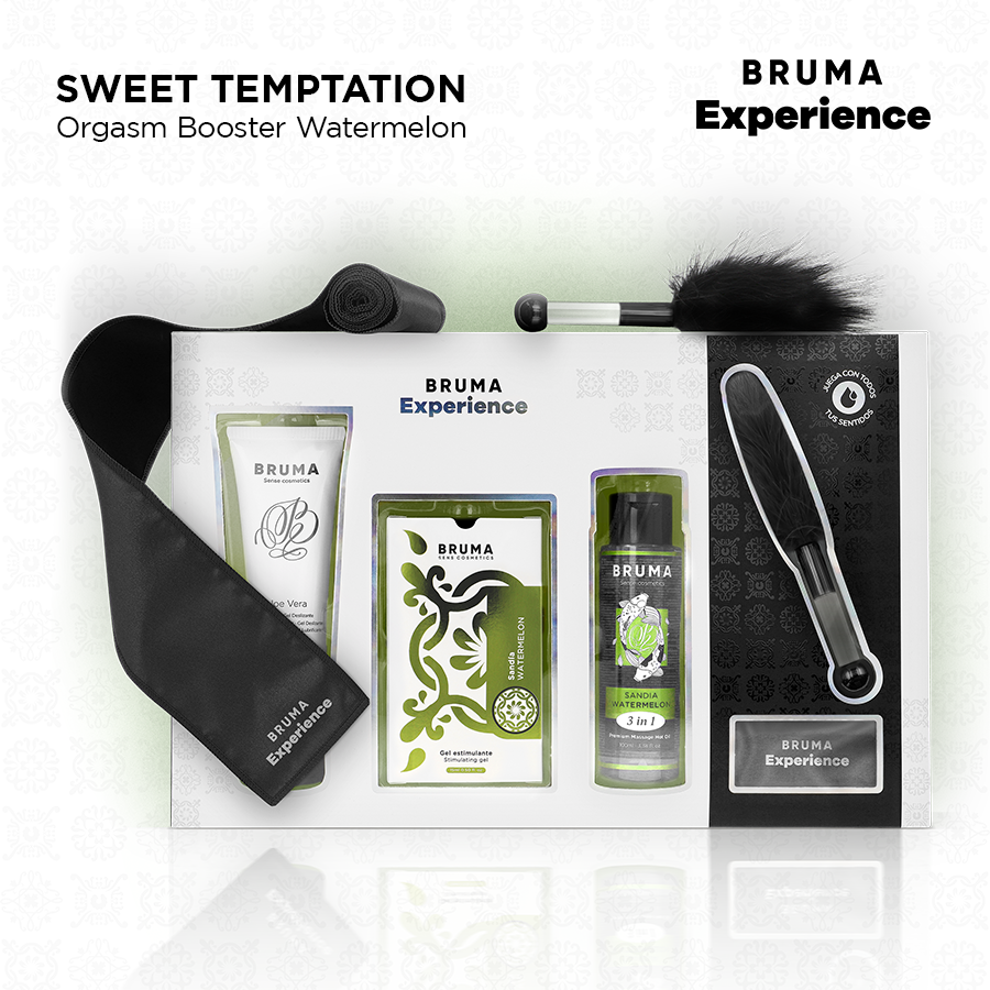 BRUMA XPERIENCE - KIT TENTAZIONE DOLCE ANGURIA CON POTENZIATORE DI ORGASMO - immagine 7