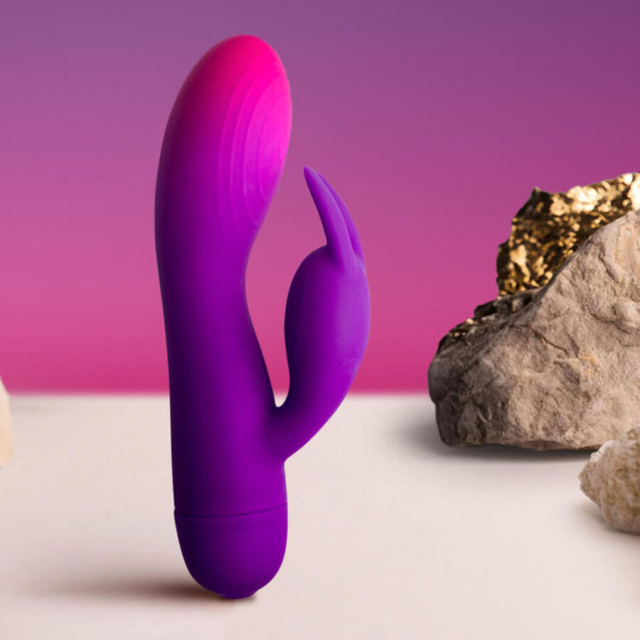 ROCKS-OFF - VIBRATORE CONIGLIO VIOLA GLO-GIRL - immagine 4