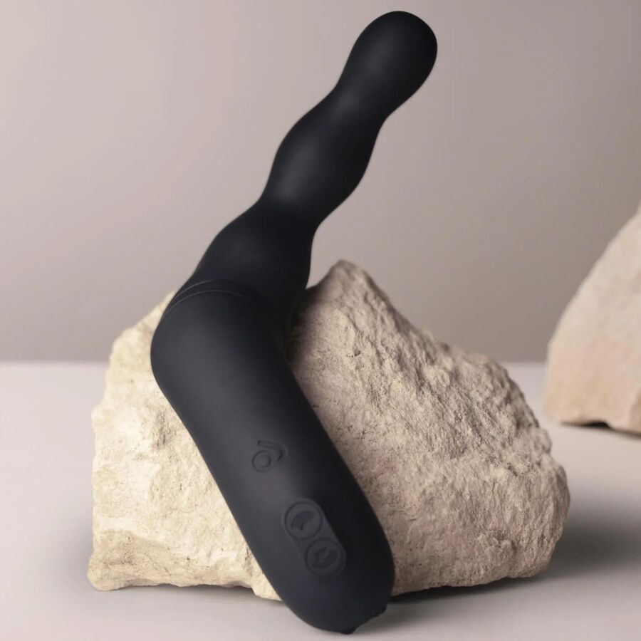 ROCKS-OFF - ADATTATORE NERO PER VIBRATORE PROSTATICO E ANALE - immagine 6