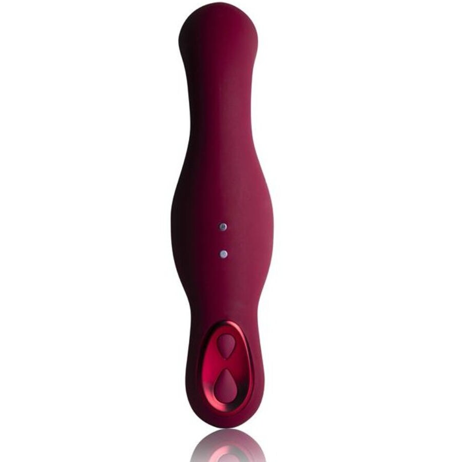 ROCKS-OFF - VIBRATORE PER PUNTO G ROSSO RUBY GLOW - immagine 2