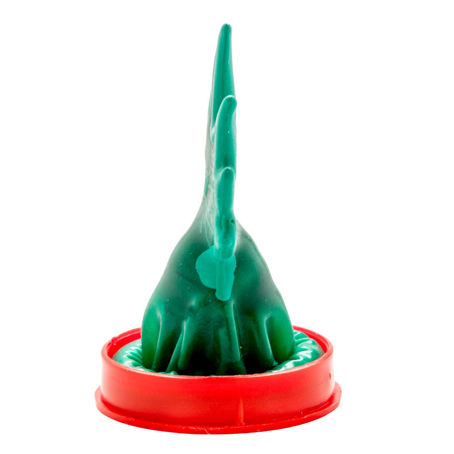 CONDOMERIE - PRESERVATIVO DECORATIVO PINTADO A MANO CANABIS MODELO 1 - immagine 4