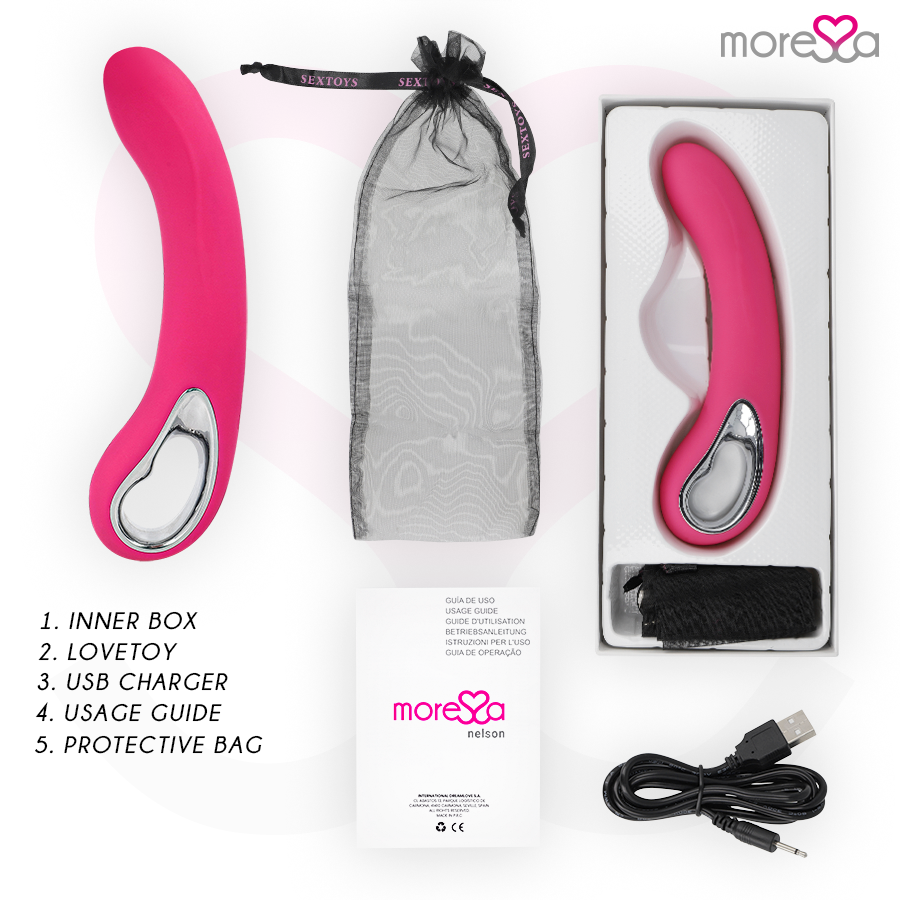 MORESSA - NELSON PREMIUM SILICONE RICARICABILE - immagine 6