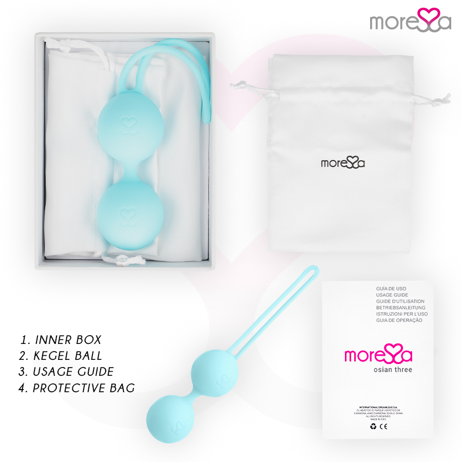 MORESSA - OSIAN TRE SILICONE PREMIUM TURCHESE - immagine 4