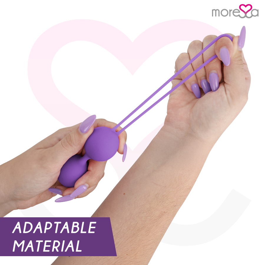 MORESSA - OSIAN SET PREMIUM IN SILICONE LILLA - immagine 3