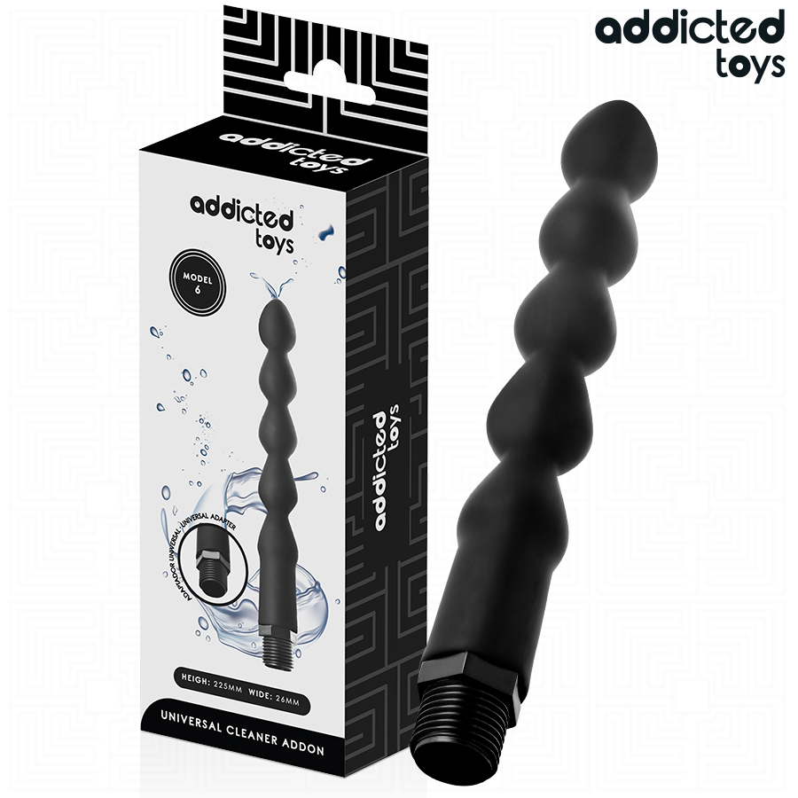 ADDICTED TOYS - PULITORE ANALE CON ADATTATORE UNIVERSALE MODELLO 6 - immagine 2