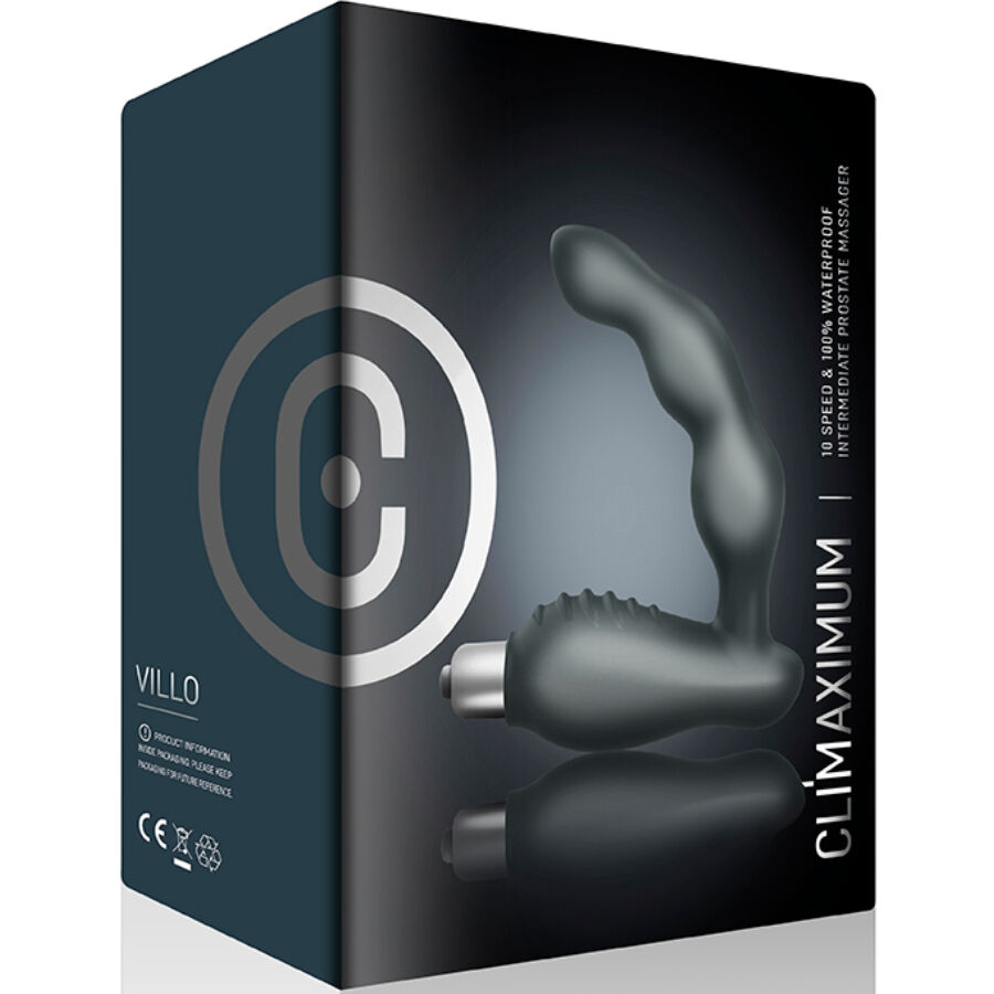 CLIMAXIMUM - VIBRATORE PROSTATICO A GRADINI VILLO - immagine 2
