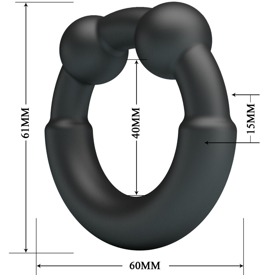 CRAZY BULL - ANELLO IN SILICONE MECO MODELLO 15 - immagine 5