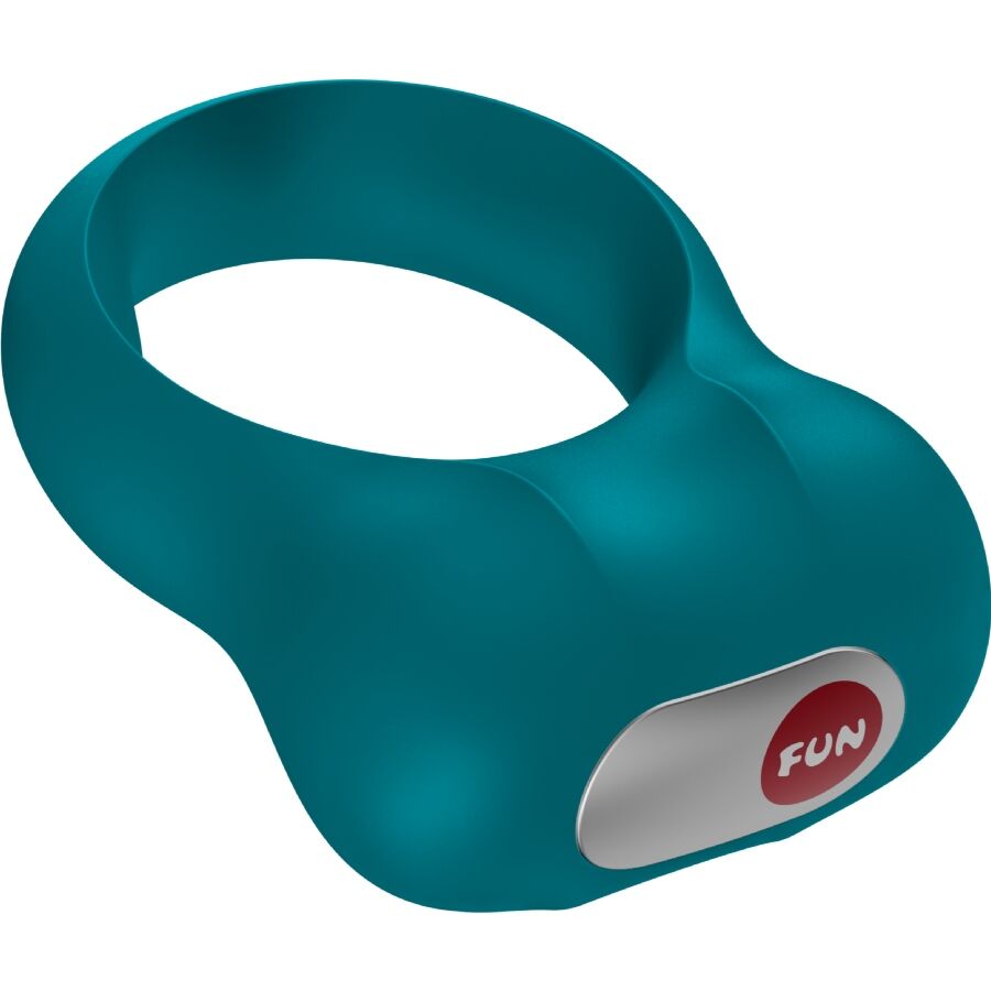 FUN FACTORY - ANELLO PER IL PENE VIBRANTE STEADY VERDE BOTTIGLIA - immagine 2